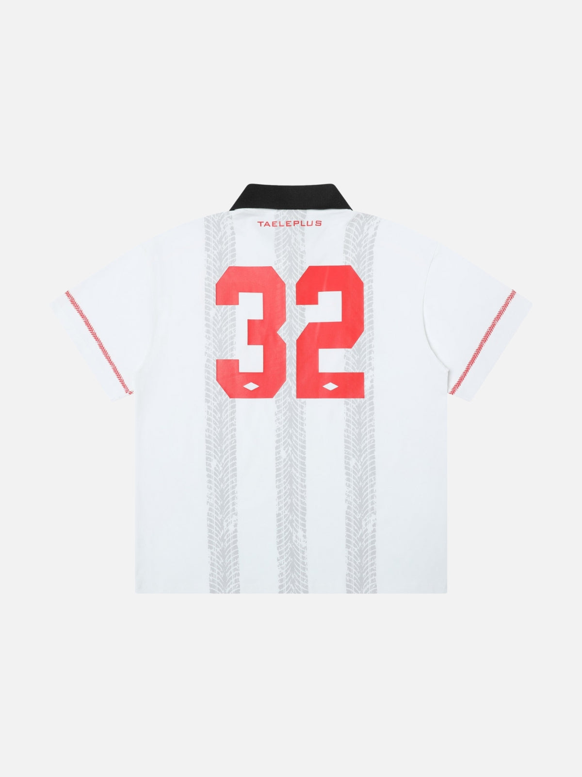 PUSH - Oversized Graphic Polo T-Shirt