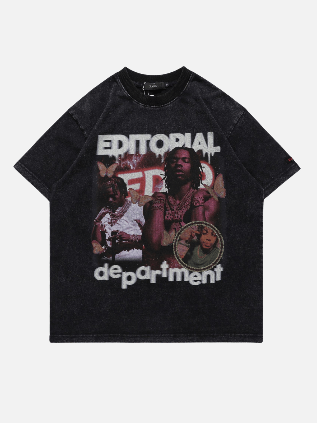 EDITORIAL - Oversized print t-shirt