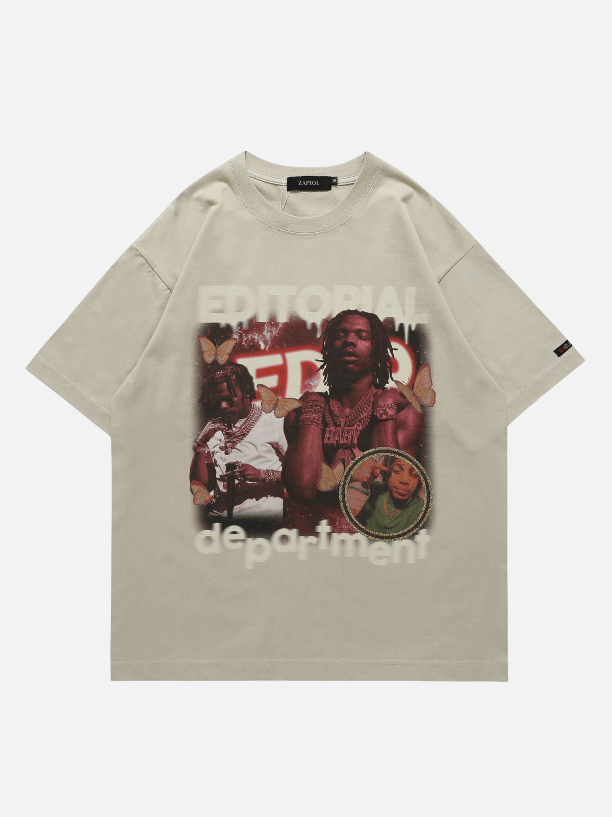 EDITORIAL - Oversized print t-shirt