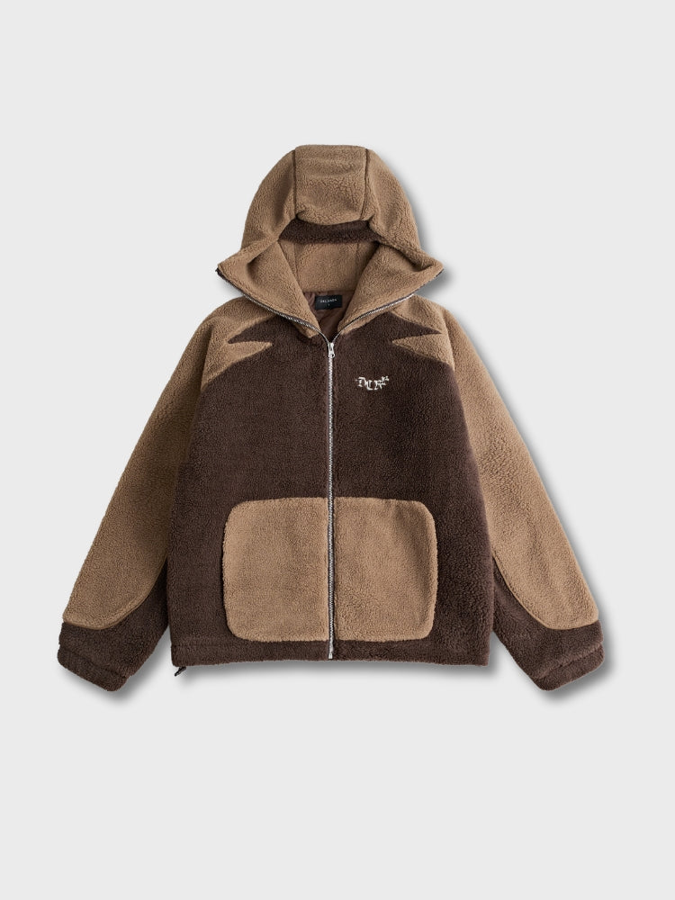 Ninja Fleece Jacke - Braun