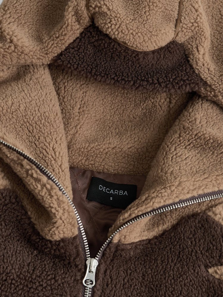 Ninja Fleece Jacke - Braun