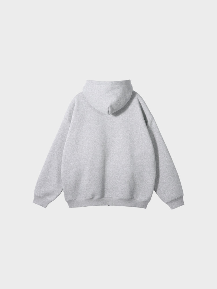 Mono Zip Hoodie