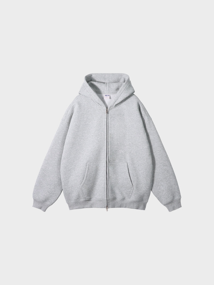 Mono Zip Hoodie