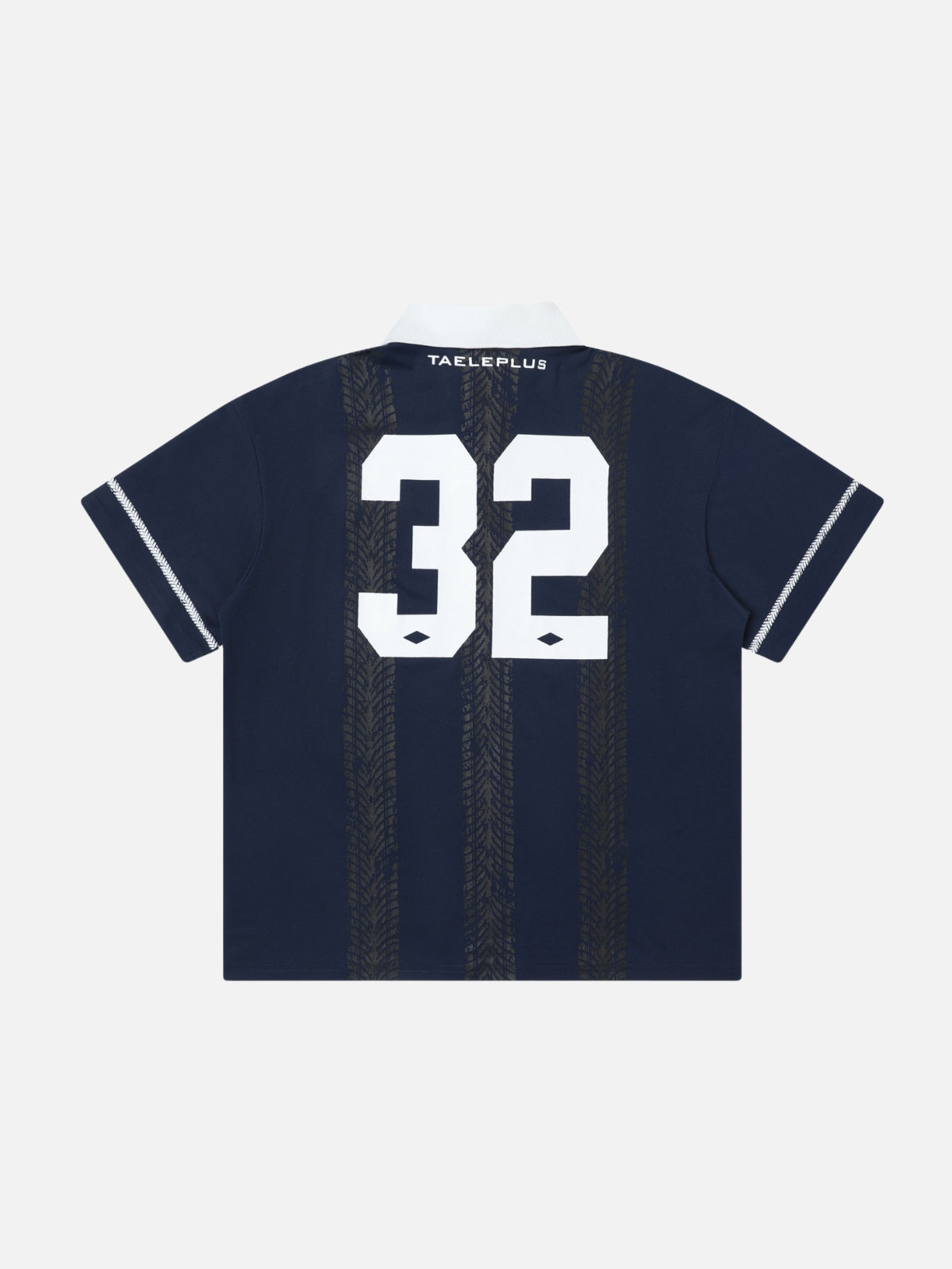 PUSH - Oversized Graphic Polo T-Shirt