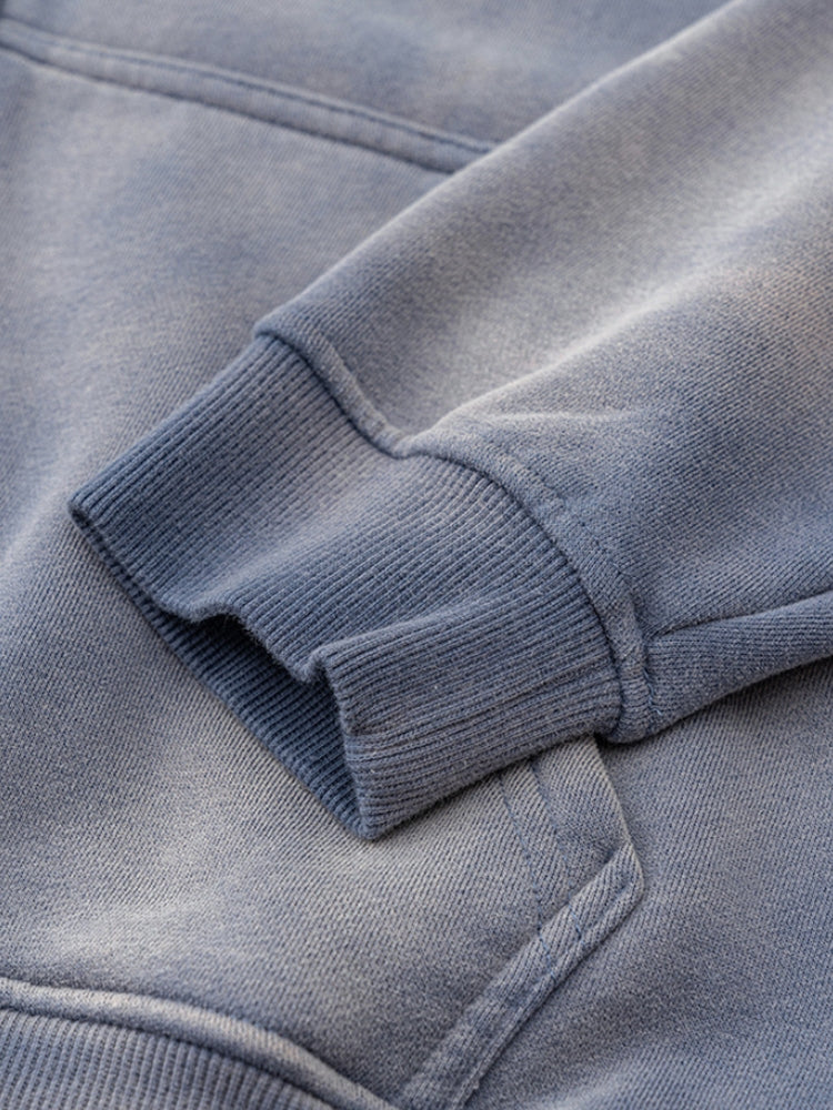 Blue lights Zip Hoodie