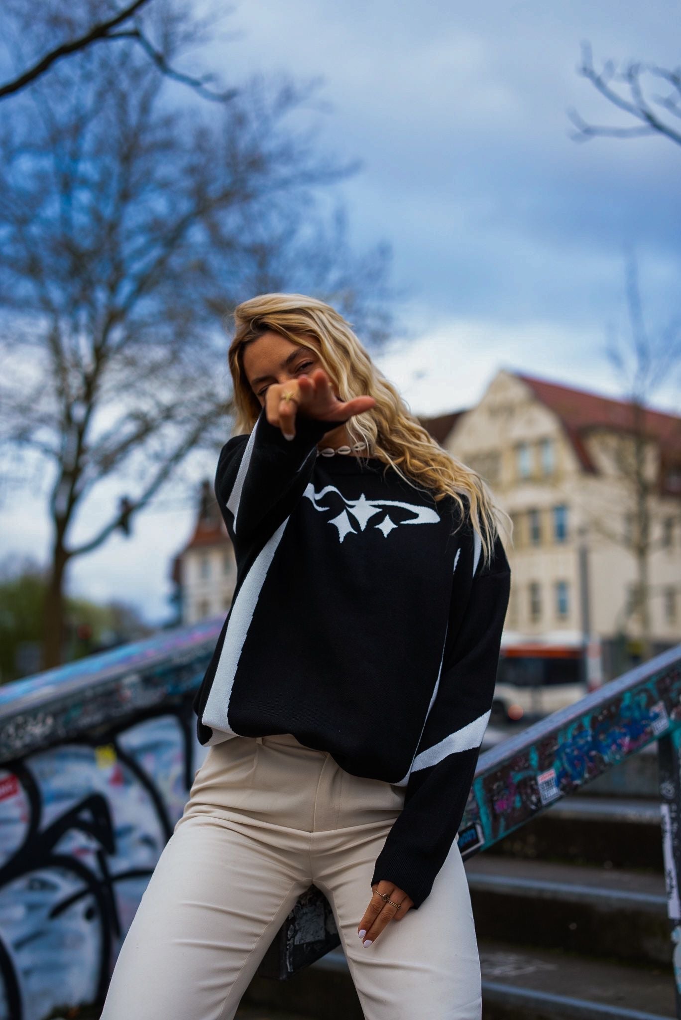 Hyper Star Sweater