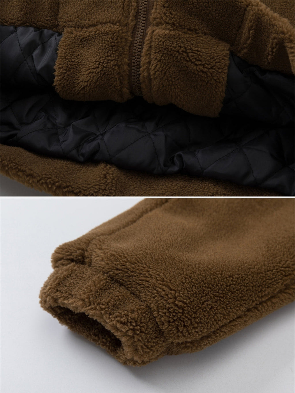 Voltex Fleece Jacke - Braun