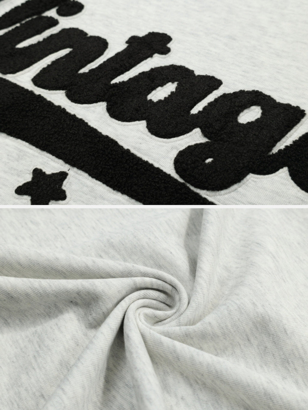 VINTAGE - Oversized Embroidered T-Shirt